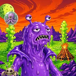 Oozlings #8578, Slug · Acid Lake