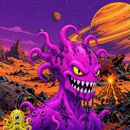 Oozlings #8610, Squid · Ship Junkyard