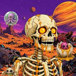 Oozlings #8632, Skull · Ship Junkyard