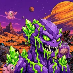 Oozlings #8663, Crystal Rock · Ship Junkyard
