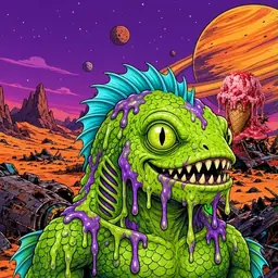 Oozlings #8669, Swamp Fish · Ship Junkyard