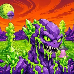 Oozlings #8727, Crystal Rock · Acid Lake