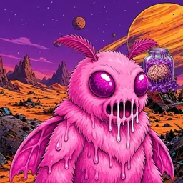 Oozlings #8764, Mutant Moth · Ship Junkyard
