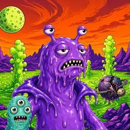 Oozlings #8775, Slug · Acid Lake