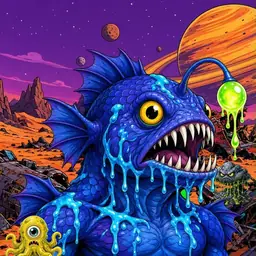Oozlings #8850, Anglerfish · Ship Junkyard