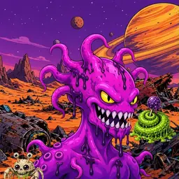 Oozlings #8891, Squid · Ship Junkyard