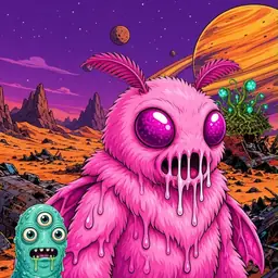 Oozlings #8897, Mutant Moth · Ship Junkyard