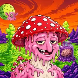 Oozlings #9003, Mushroom Head · Acid Lake