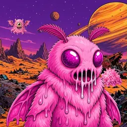 Oozlings #9034, Mutant Moth · Ship Junkyard
