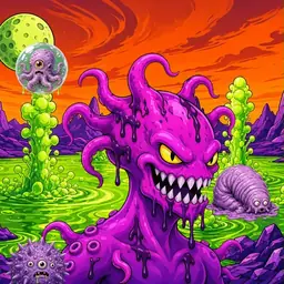 Oozlings #9105, Squid · Acid Lake
