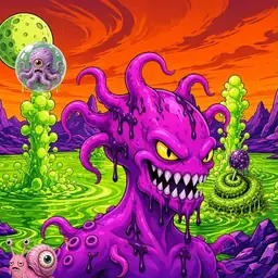 Oozlings #9188, Squid · Acid Lake