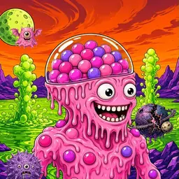 Oozlings #9208, Gumball Brain · Acid Lake