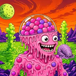 Oozlings #9214, Gumball Brain · Acid Lake