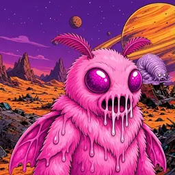 Oozlings #9226, Mutant Moth · Ship Junkyard