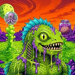 Oozlings #926, Swamp Fish · Acid Lake