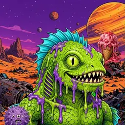 Oozlings #9310, Swamp Fish · Ship Junkyard