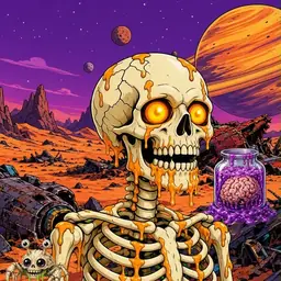 Oozlings #9316, Skull · Ship Junkyard