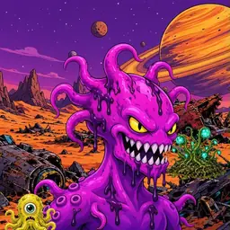 Oozlings #9453, Squid · Ship Junkyard