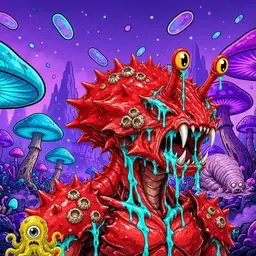 Oozlings #9461, Crab · Fungus Forest