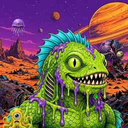 Oozlings #9496, Swamp Fish · Ship Junkyard