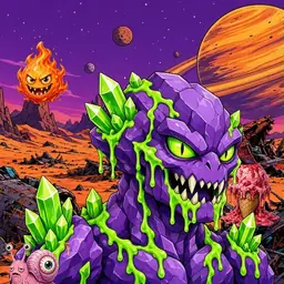 Oozlings #9520, Crystal Rock · Ship Junkyard