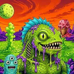 Oozlings #953, Swamp Fish · Acid Lake