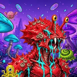 Oozlings #9677, Crab · Fungus Forest