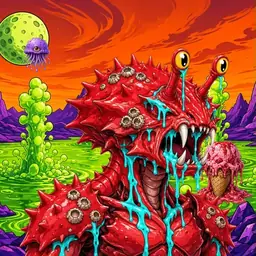 Oozlings #9680, Crab · Acid Lake