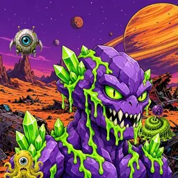 Oozlings #9691, Crystal Rock · Ship Junkyard