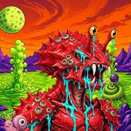 Oozlings #9761, Crab · Acid Lake