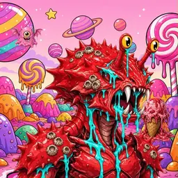 Oozlings #9771, Crab · Candy Planet