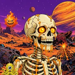 Oozlings #9793, Skull · Ship Junkyard