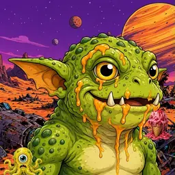 Oozlings #9951, Toad Goblin · Ship Junkyard