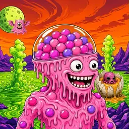 Oozlings #9952, Gumball Brain · Acid Lake