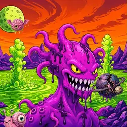Oozlings #9953, Squid · Acid Lake
