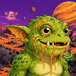Oozlings #9960, Toad Goblin · Ship Junkyard