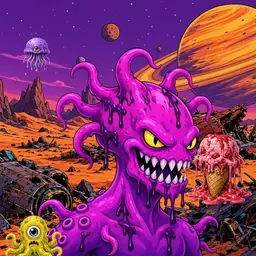 Oozlings #9962, Squid · Ship Junkyard