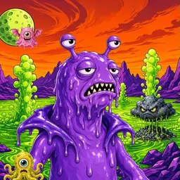 Oozlings #9963, Slug · Acid Lake