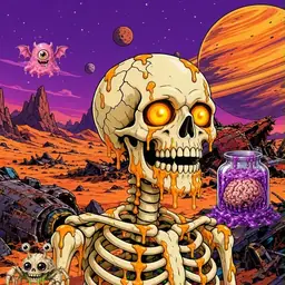 Oozlings #9971, Skull · Ship Junkyard
