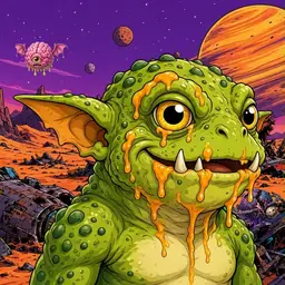 Oozlings #9986, Toad Goblin · Ship Junkyard