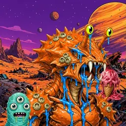 Oozlings #9997, Mutated Crab · Ship Junkyard