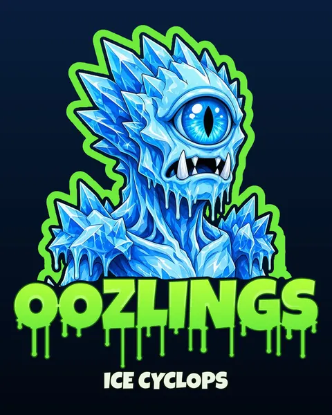 Ice Cyclops art print preview