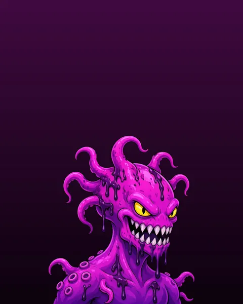 Squid art print preview