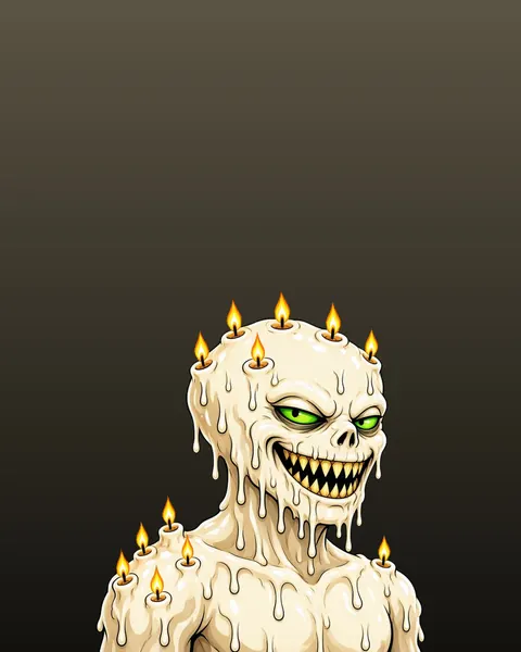 Candle Wax art print preview
