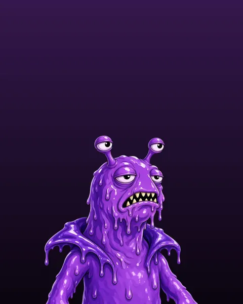 Slug art print preview