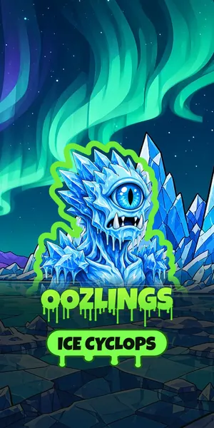 Ice Cyclops Aurora art print preview
