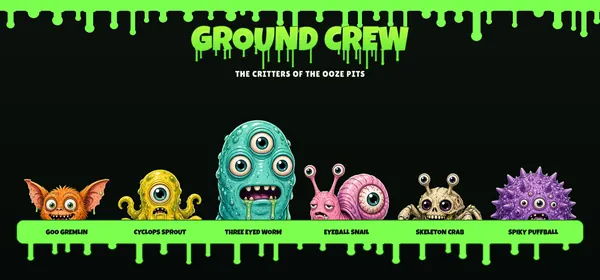 Ground Crew Strip art print preview