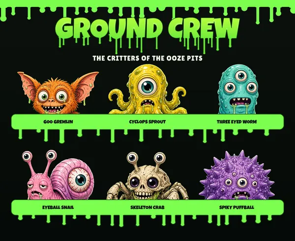 Ground Crew Roster art print preview
